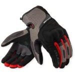 Revit Cavern Gloves Black/Grey/Red