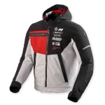 Revit Haste H2O Waterproof Textile Jacket Black/Red