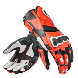 Revit Jerez 4 Gloves Black/Neon Red