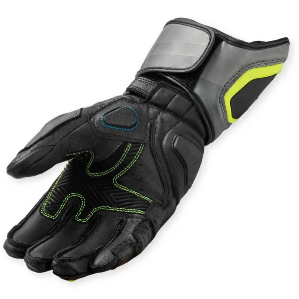 Revit Quantum 3 Gloves Black/Grey/Neon Yellow