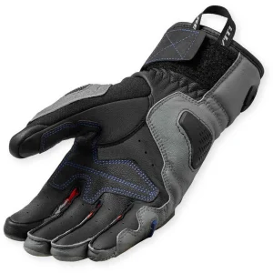 Revit Sand 5 Gloves Black/Grey/Red, Motoee.com