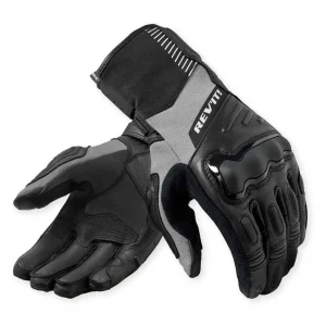 Revit Sand 5 H2O Waterproof Gloves Black/Grey, Motoee.com