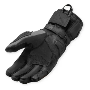 Revit Sand 5 H2O Waterproof Gloves Black/Grey, Motoee.com