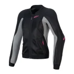 Alpinestars Stella Troop-Air Pro Ladies Protector Jacket Black/Grey/Pink