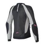 Alpinestars Stella Troop-Air Pro Ladies Protector Jacket Black/Grey/Pink