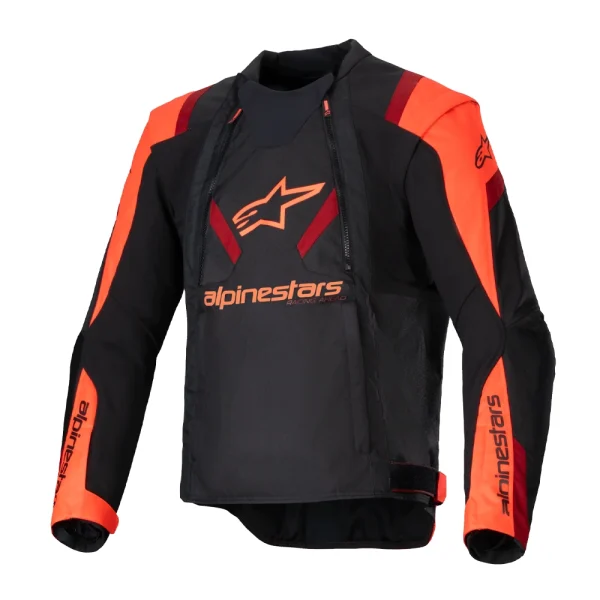 Alpinestars T-Stunt Air Textile Jacket Black/Neon Red