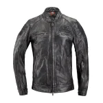 HolyFreedom Summer Perforated Leather Jacket Black