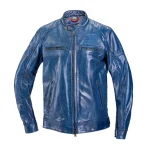 HolyFreedom Summer Perforated Leather Jacket Royal