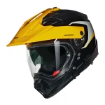 Nolan N70-2 X 06 Convinto N-Com MX Helmet Black/Grey/Yellow