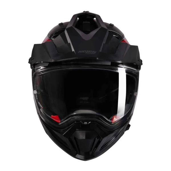 Nolan N70-2 X 06 Ruvido N-Com MX Helmet Black/Grey/Red