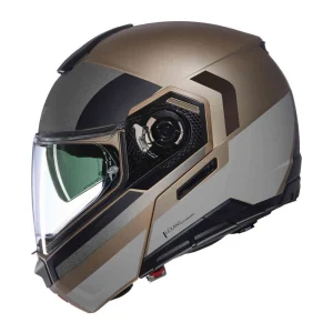 Nolan N90-3 06 Roboto N-Com Helmet Matte Sand/Brown/Black, Motoee.com