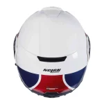 Nolan N90-3 06 Roboto N-Com Helmet White/Red/Blue