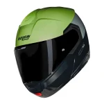 Nolan N90-3 06 Verniciatura Speciale N-Com Helmet Black/Neon Green