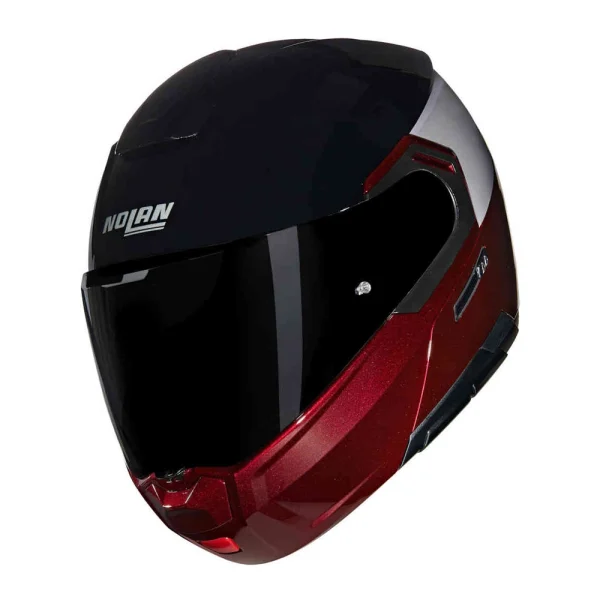 Nolan N90-3 06 Verniciatura Speciale N-Com Helmet Black/Red