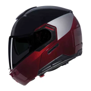 Nolan N90-3 06 Verniciatura Speciale N-Com Helmet Black/Red, Motoee.com