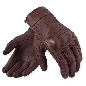 Revit New Heights Perforated Ladies Gloves Burgundy