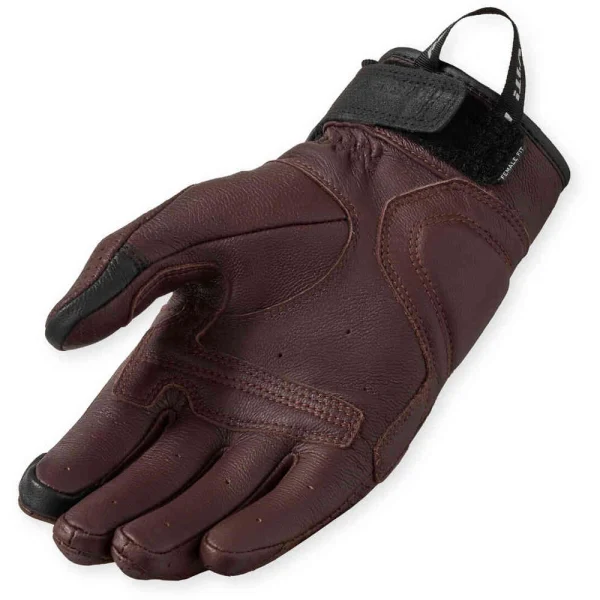 Revit New Heights Perforated Ladies Gloves Burgundy