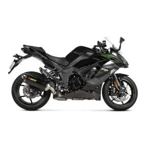 Akrapovic S-K10SO32-HRC Slip-On Line (Carbon) For Kawasaki Ninja 1000SX 2020-, Motoee.com