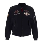 Helstons Tiger Textile Jacket Black