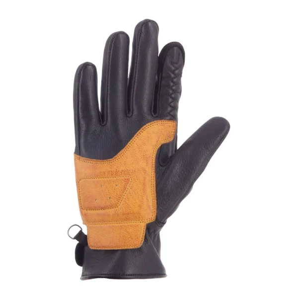 Von Dutch X Helstons Vision Perforated Gloves Black/Gold