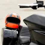 Biltwell Gringo Competition Orange Flames Helmet