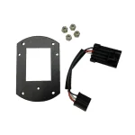 Custom Dynamics Low Rider Headlight Mounting Kit Black, Motoee.com