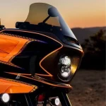 Custom Dynamics Low Rider Headlight Mounting Kit Black, Motoee.com
