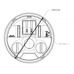 Custom Dynamics ProBEAM® 5.75" LED ECE Headlamp Black