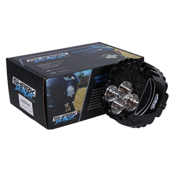Custom Dynamics Shark Demon 2 Performance LED Headlamp Kit