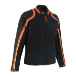 Helstons Phoenix Mesh Textile Jacket Black/Orange