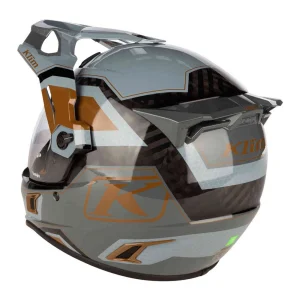 Klim Krios Pro Rally ECE/DOT Carbon Enduro Helmet Bronze/Black/Grey, Motoee.com