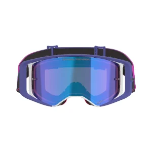 Alpinestars Supertech Vision Vista Goggles Purple/Pink/Mirror/Blue, Motoee.com