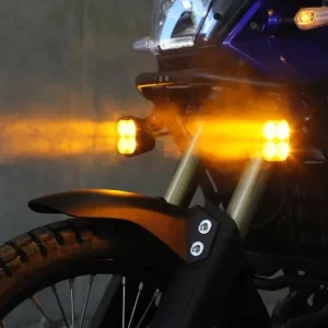 Denali DL4 Driving Light Amber, Motoee.com