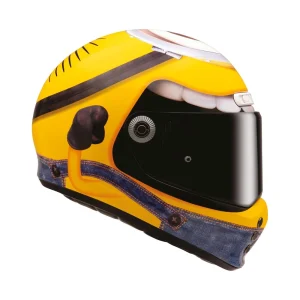 HJC V10 Stuart Minions Universal Helmet, Motoee.com