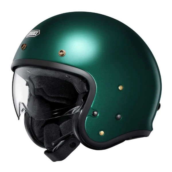 Shoei J.O2 Jet Helmet Green