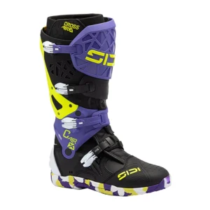 Sidi Crossair-X MX Boots Black/Purple