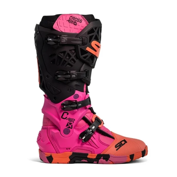 Sidi Crossair-X MX Boots Pink/Black