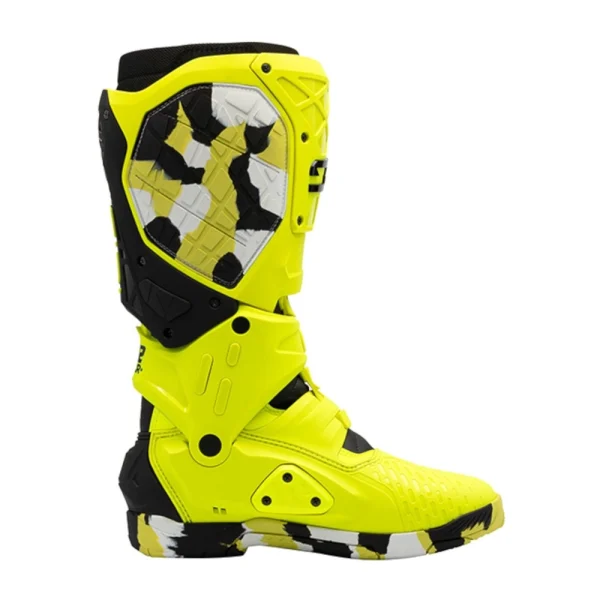 Sidi Crossair-X MX Boots Yellow/Neon