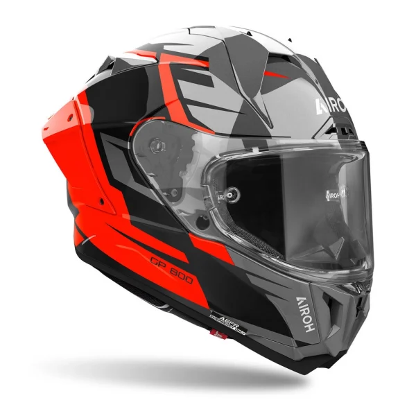 Airoh GP 800 Master Carbon Helmet Black/Grey/Orange