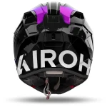 Airoh GP 800 Must Carbon Helmet Black/Purple
