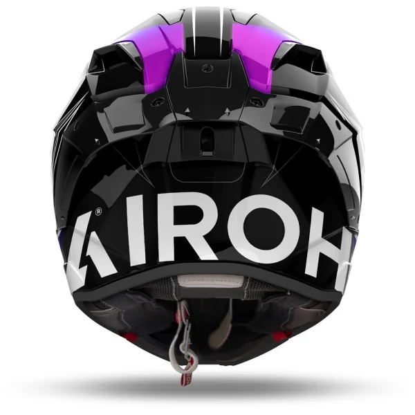 Airoh GP 800 Must Carbon Helmet Black/Purple