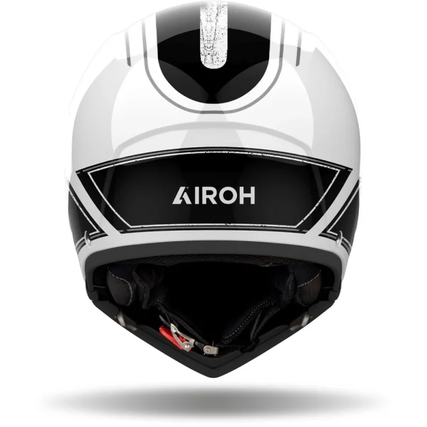 Airoh J 110 Raster Helmet White/Black