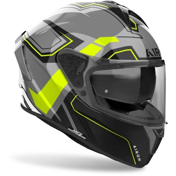 Airoh Spark 2 Dart Helmet Black/Grey/Yellow