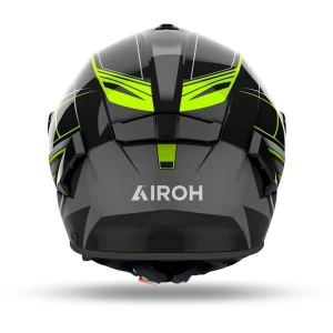 Airoh Spark 2 Shadow Helmet Black/Grey/Yellow, Motoee.com