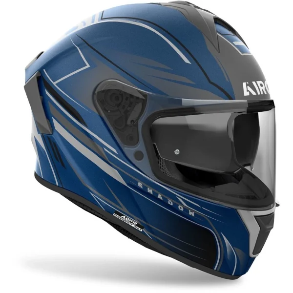 Airoh Spark 2 Shadow Helmet Matte Black/Grey/Blue