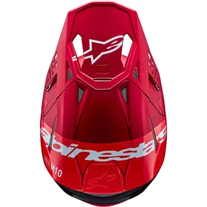 Alpinestars Supertech S-M10 Flood 24 MX Helmet Red, Motoee.com