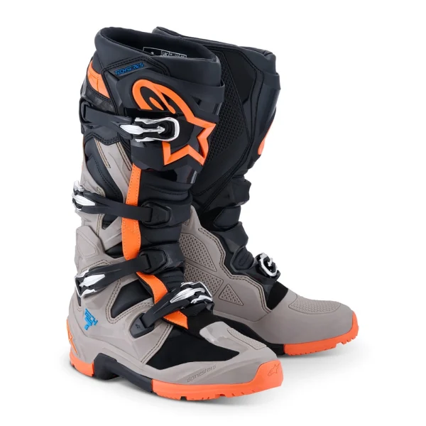 Alpinestars Tech 7 Enduro 2026 MX Boots Black/Grey/Orange