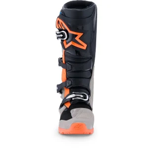Alpinestars Tech 7 Enduro 2026 MX Boots Black/Grey/Orange, Motoee.com