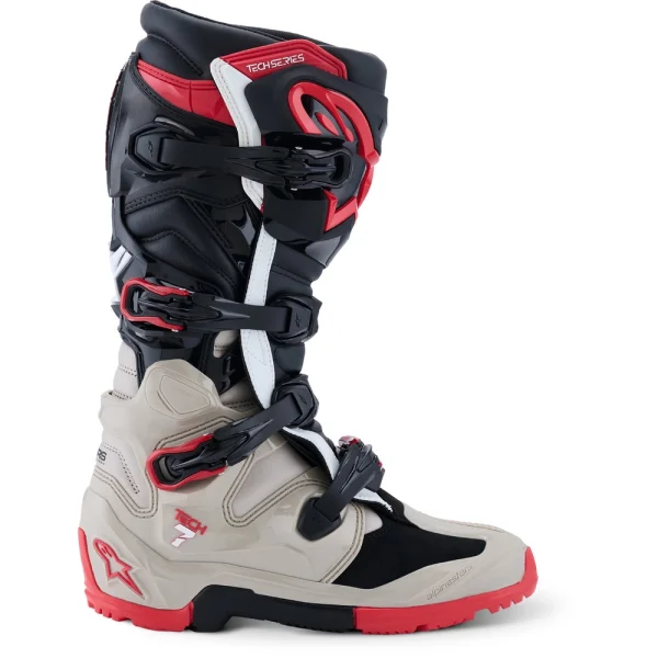 Alpinestars Tech 7 Enduro 2026 MX Boots Black/Grey/Red
