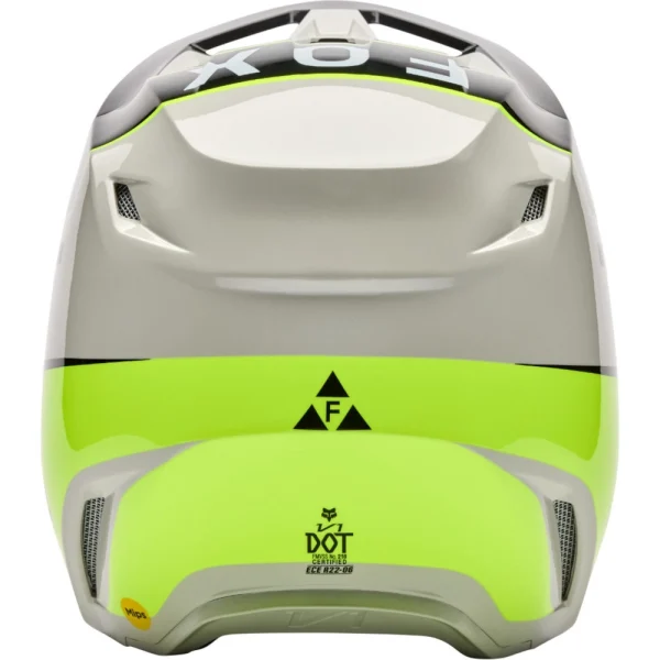 Fox V1 Collect MX Helmet Black/Grey/Yellow